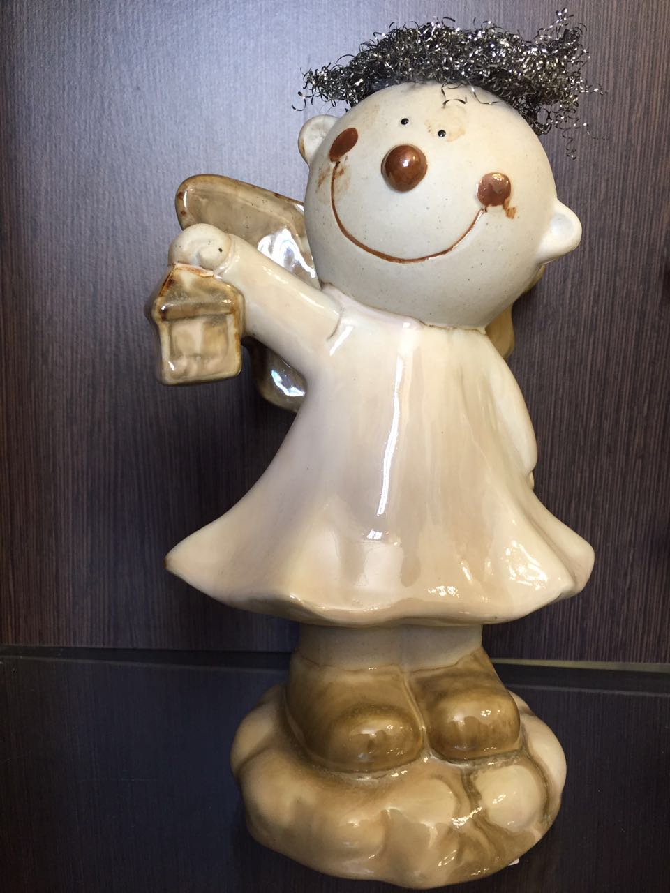 Angel de la Felicidad y Simpatía con farolillo