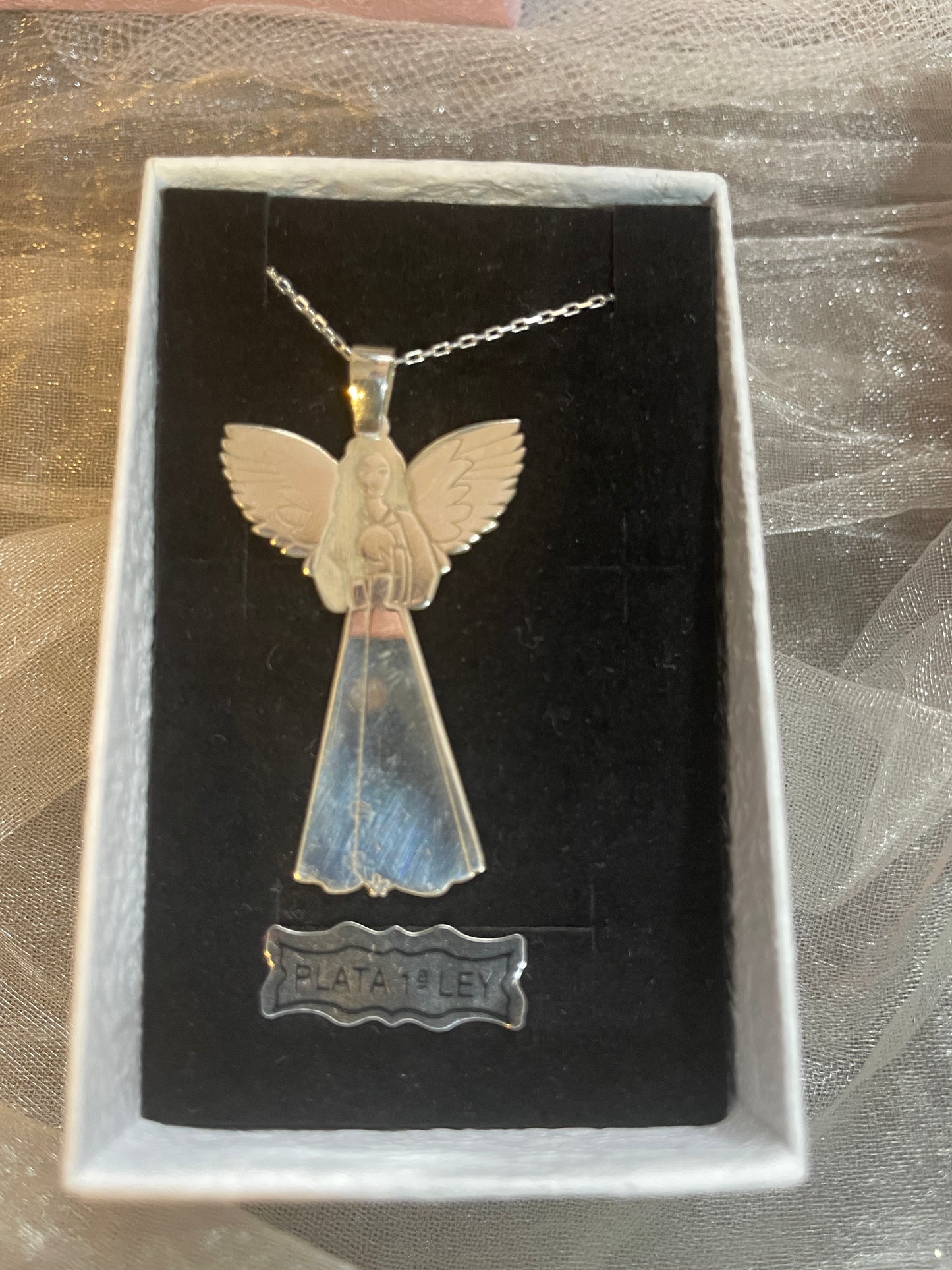 Colgante de plata Ángel de la Luz