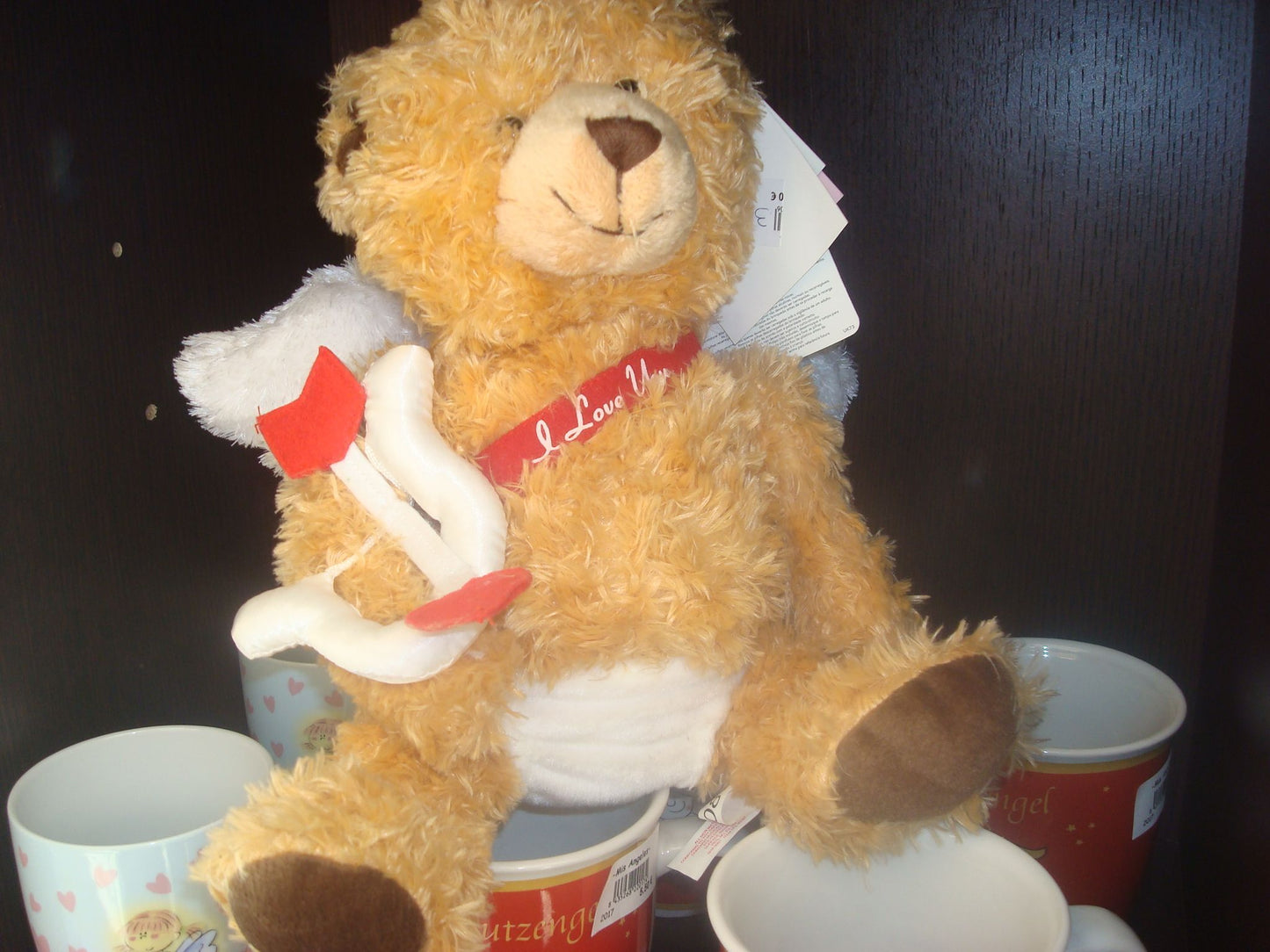 Cupido osito de peluche