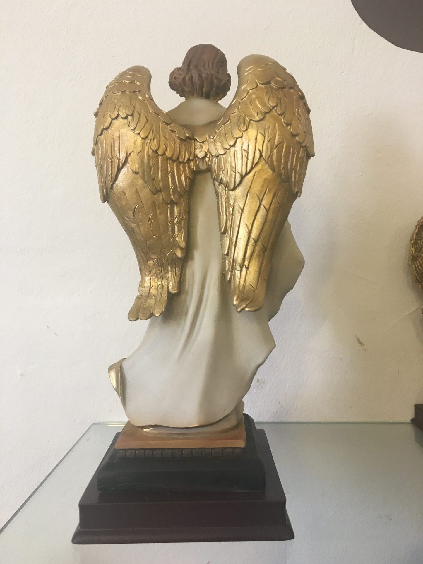 Arcángel Gabriel artesanal mediano 30 cm