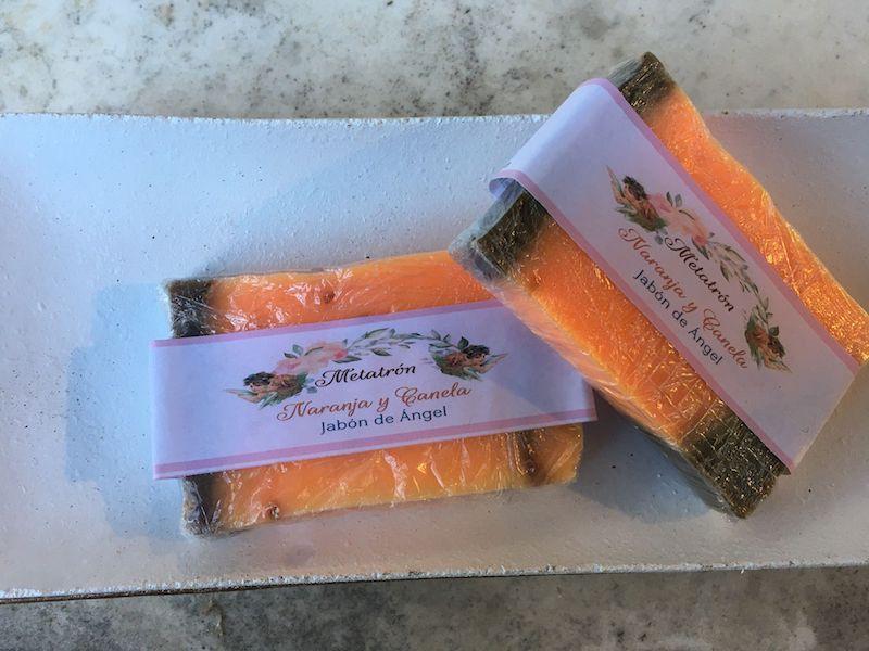 Jabones naturales de Canela y naranja