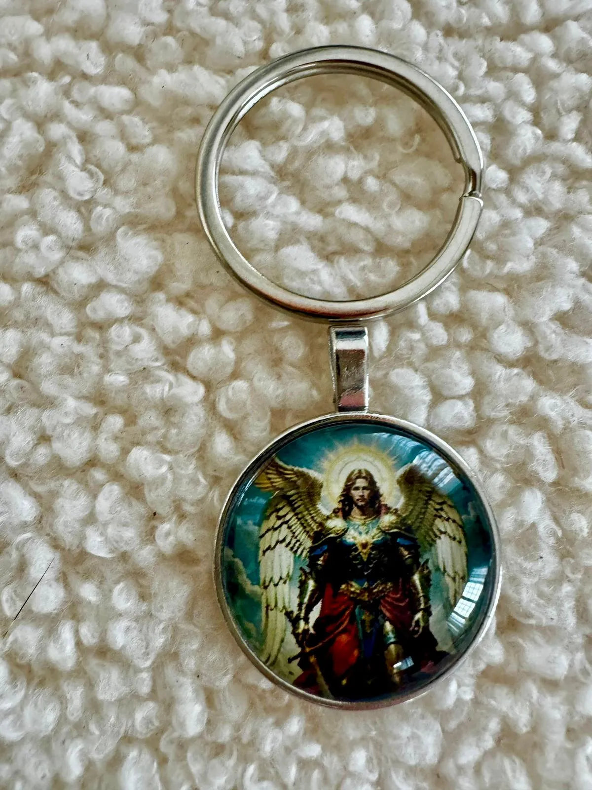 Medalla y llavero Arcángel Uriel