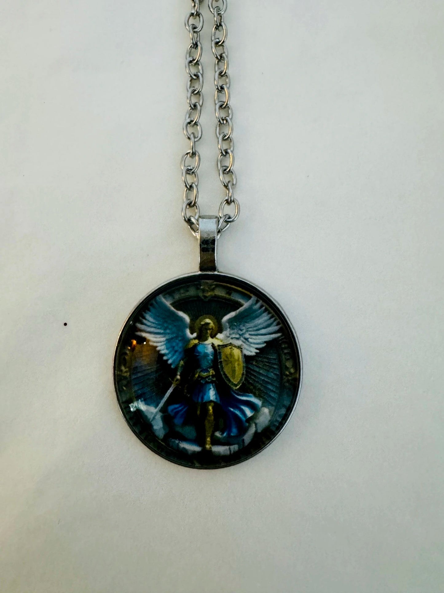 Medalla y llavero Arcángel Miguel