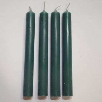 Velas color verde