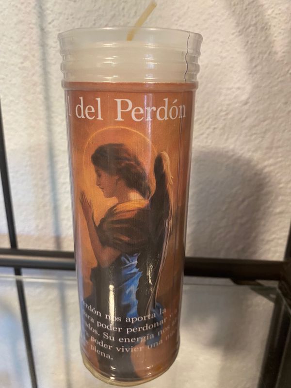 Velón para trabajar la energía del perdón