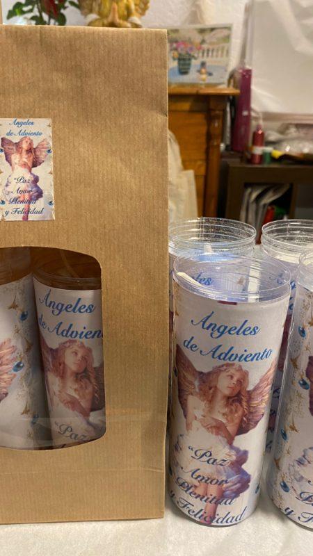 Velones Angeles Adviento