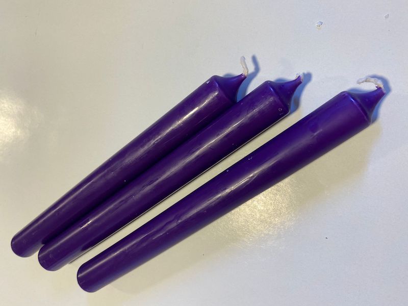 Velas de cera natural