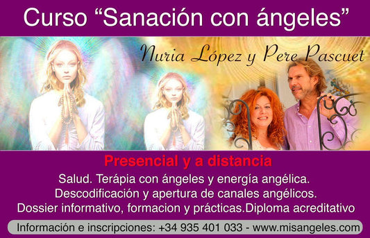 Curso y formación Sanación con Angeles