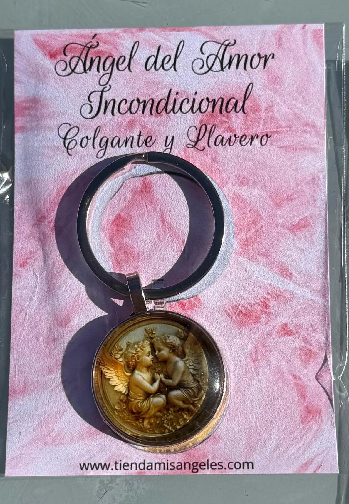 Llavero y Medalla Ángel del Amor Incondicional