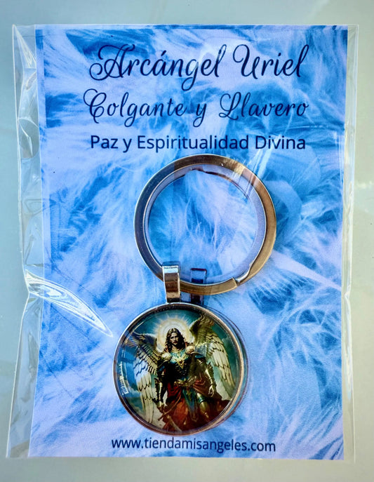 Llavero y Medalla Arcángel Uriel