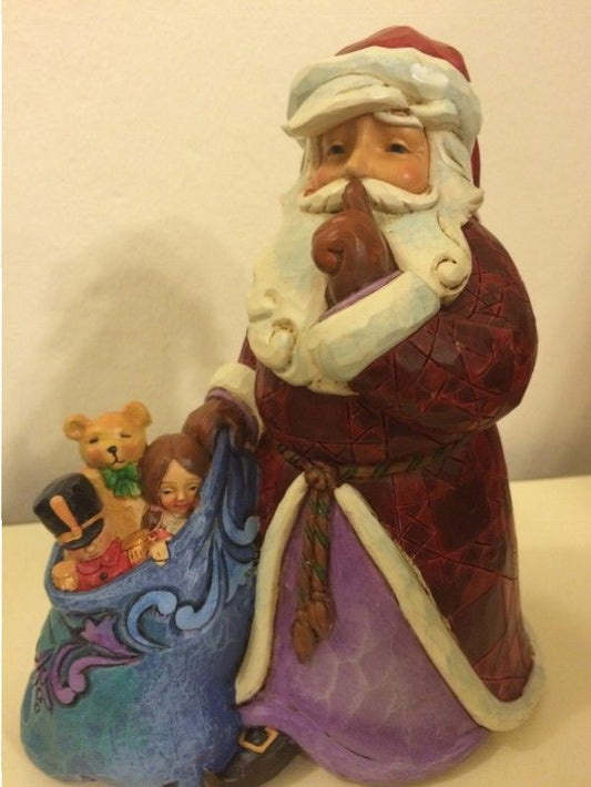 Papa Noel con juguetes
