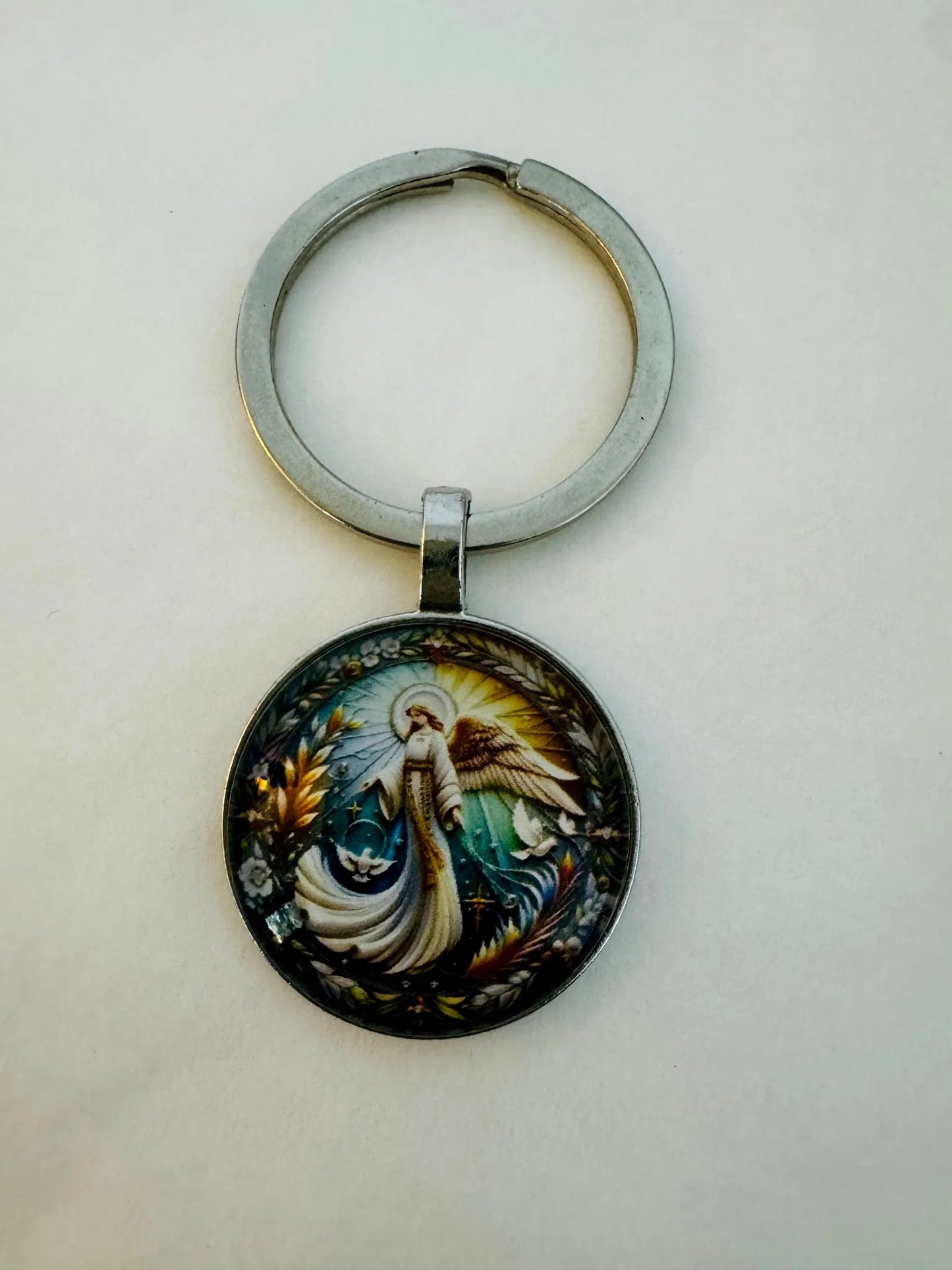 Llavero y Medalla Ángel de la Paz