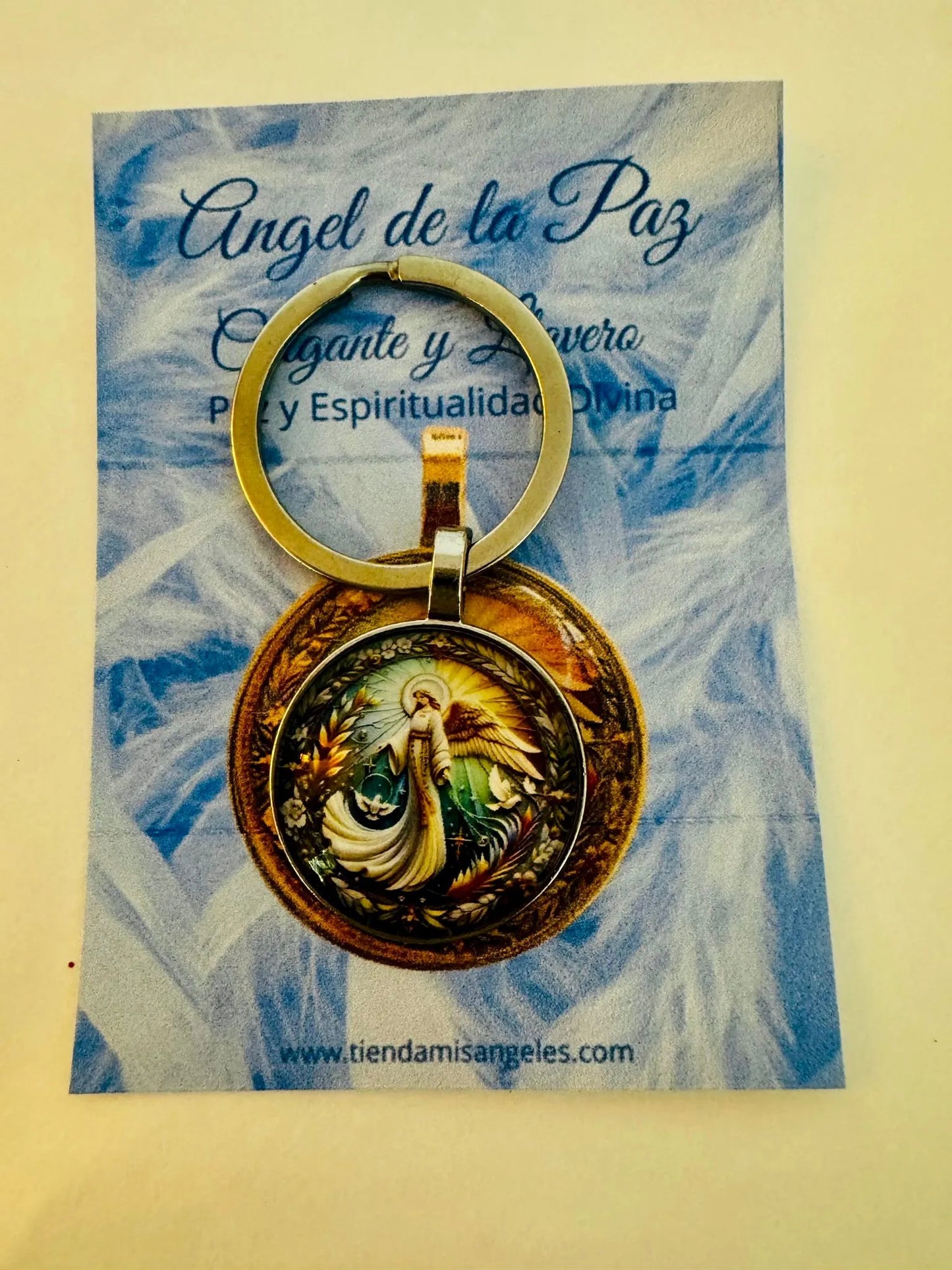Llavero y Medalla Ángel de la Paz