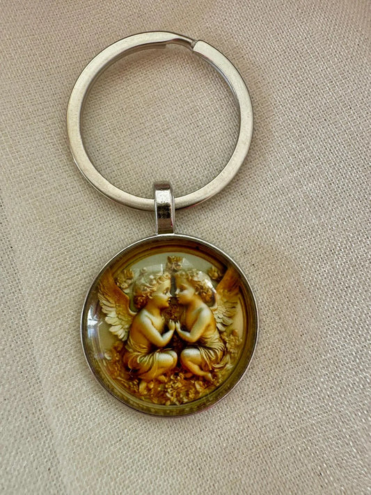 Llavero y Medalla Ángeles del Amor