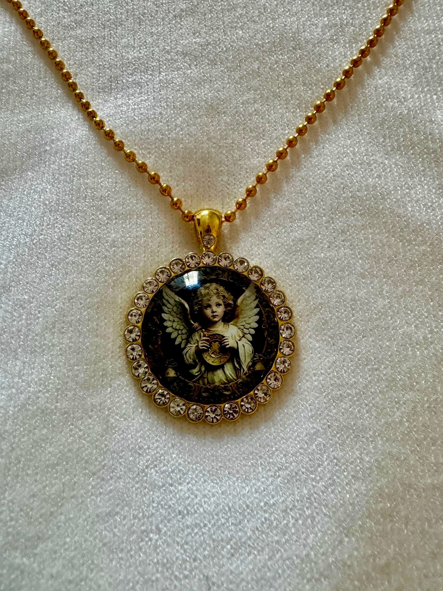 Medalla Ángel de la Prosperidad Burdeos