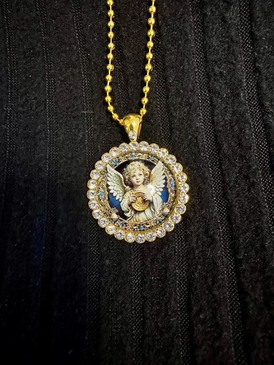 Medalla Ángel de la Prosperidad Burdeos