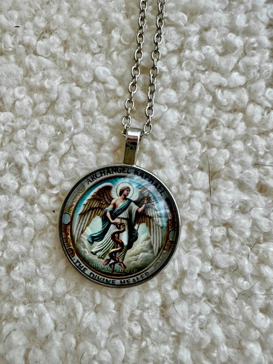 Medalla Arcángel Rafael Redonda