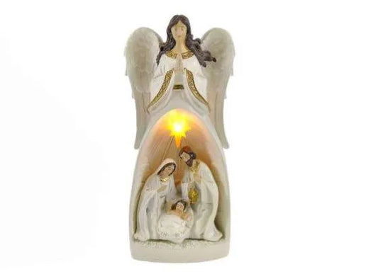 Nacimiento en Angel Blanco con Luz