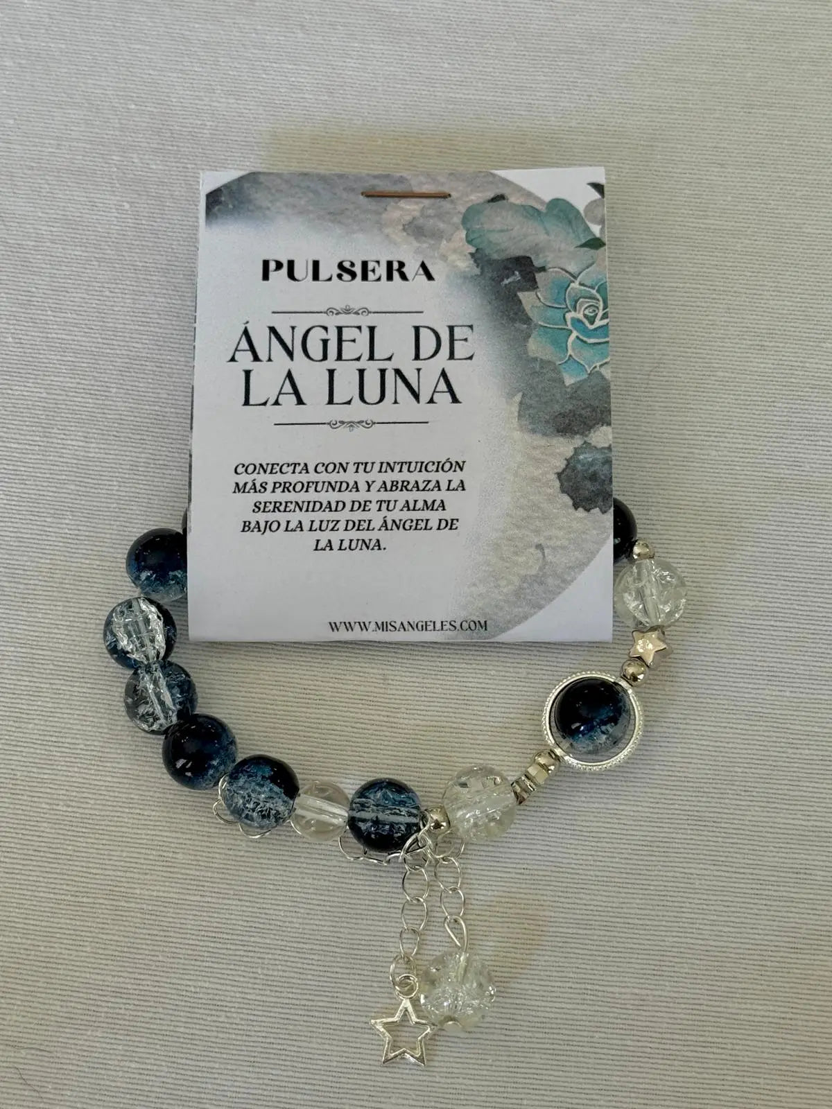 Pulsera de piedra Ángel de la Luna