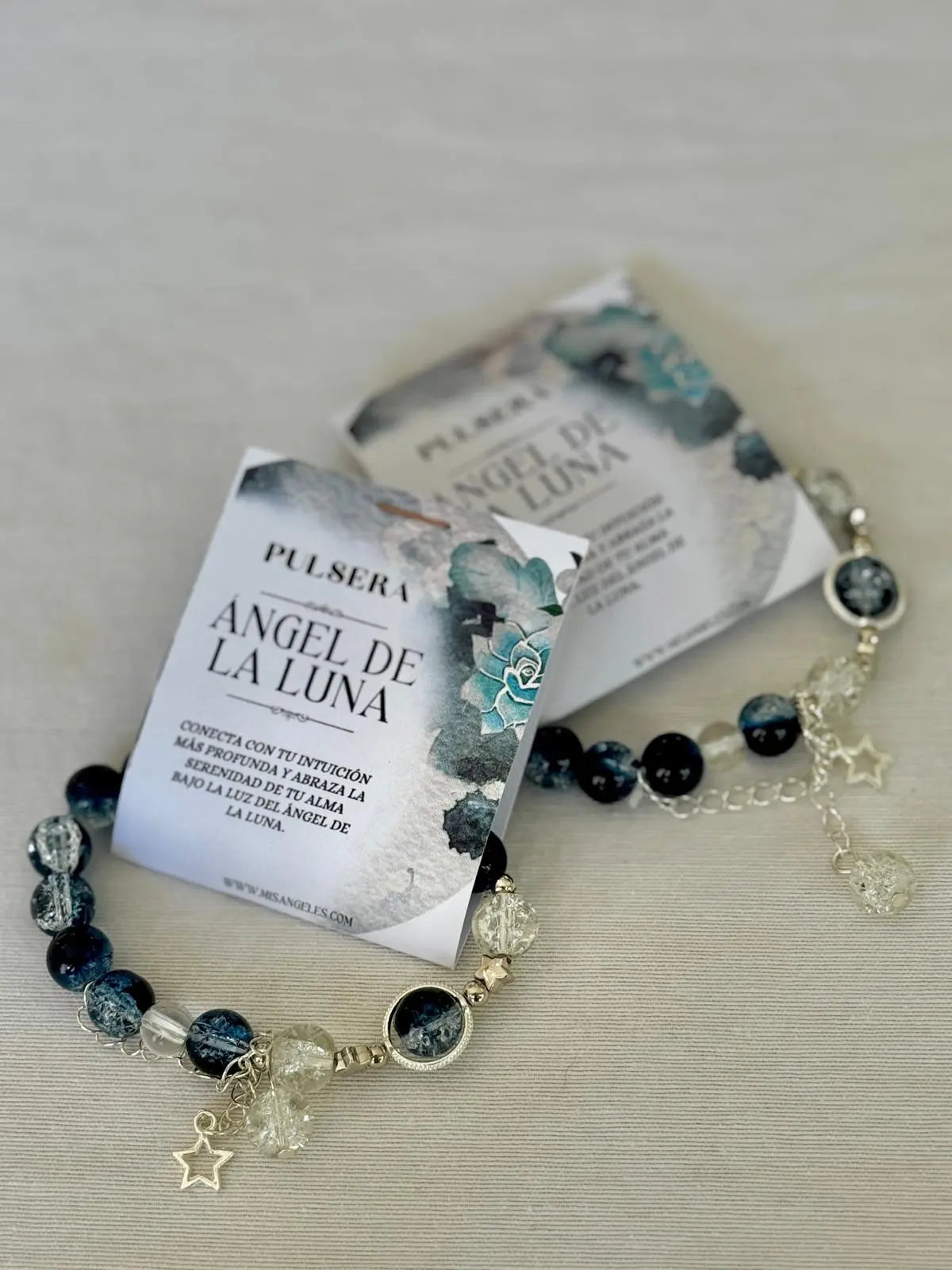 Pulsera de piedra Ángel de la Luna