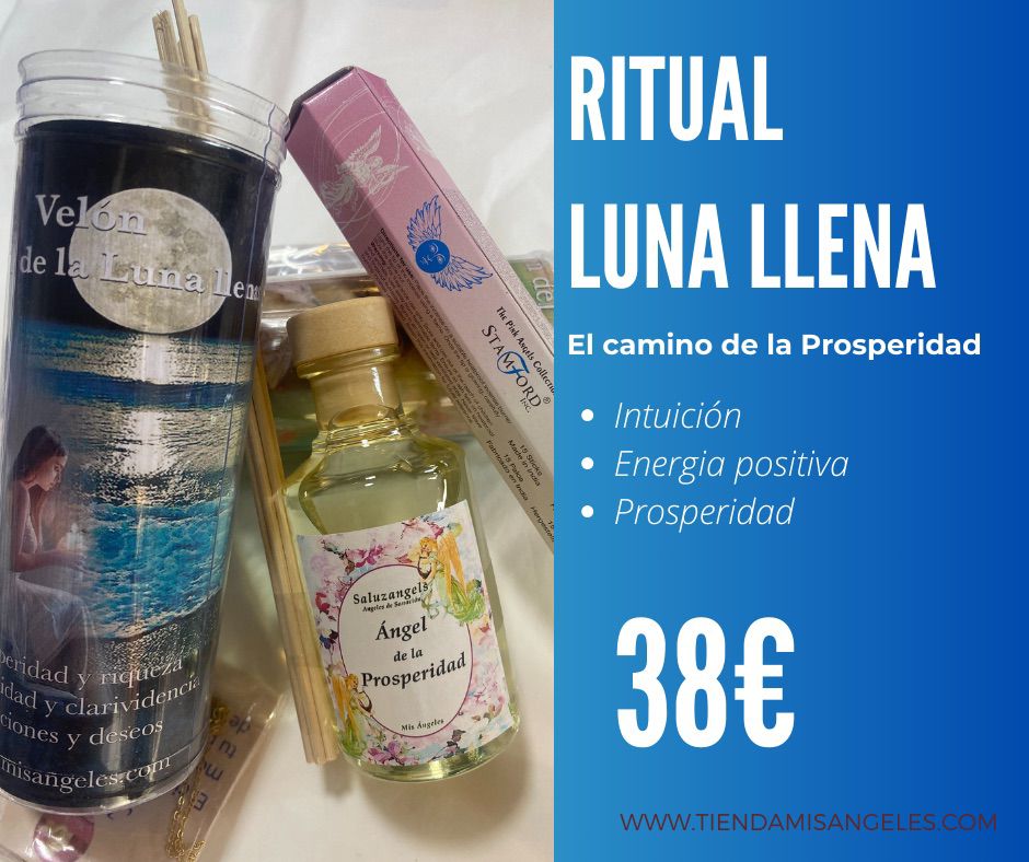 Ritual de la Luna llena con Mikado de prosperidad