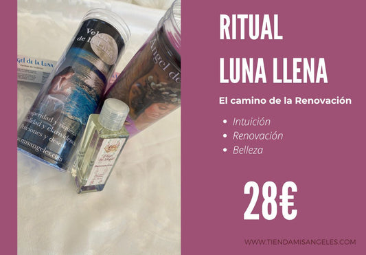Ritual de la Luna llena con elixir de Renovación