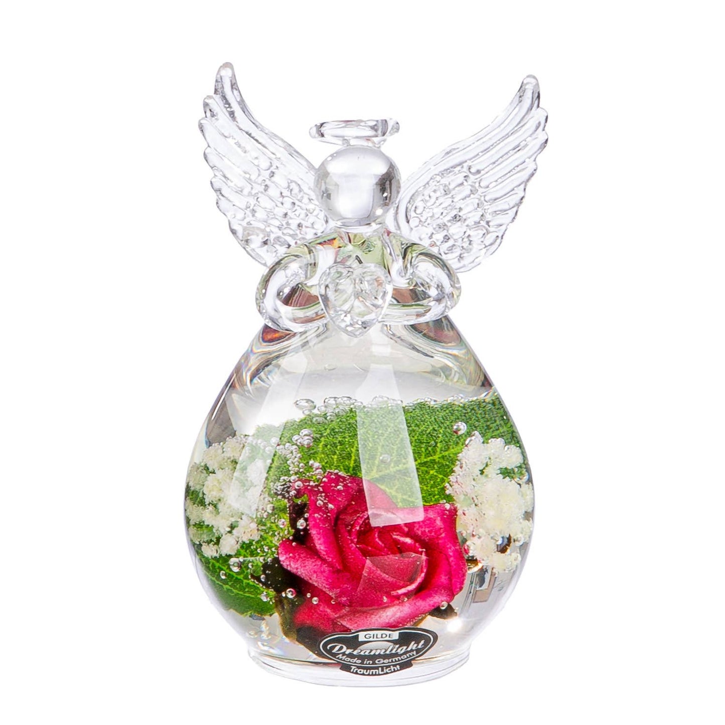 Expositor de figuras Angel Petit Rose de 10,5 cm de alto, clasificado en 4 direcciones